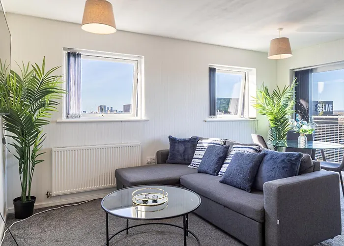 , Etihad Stadium View, Coop Live, Modern 2 Bed